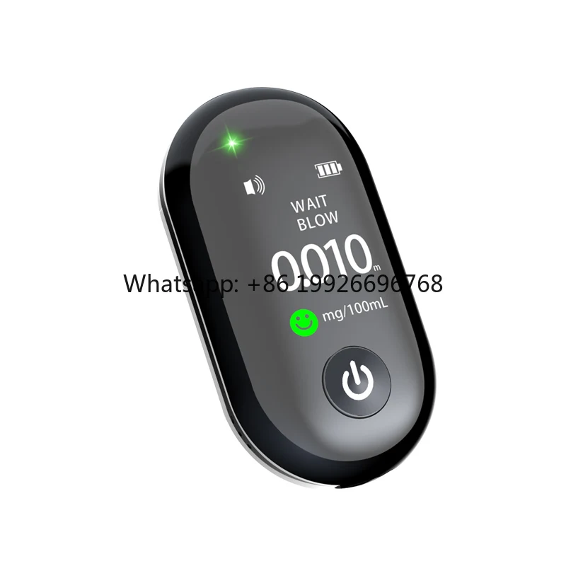 

Dropshipping High-sensitive Electronic Breathalyzer Detector Portable Mini Pocket LCD Digital Breath Analyzer Alcohol Tester