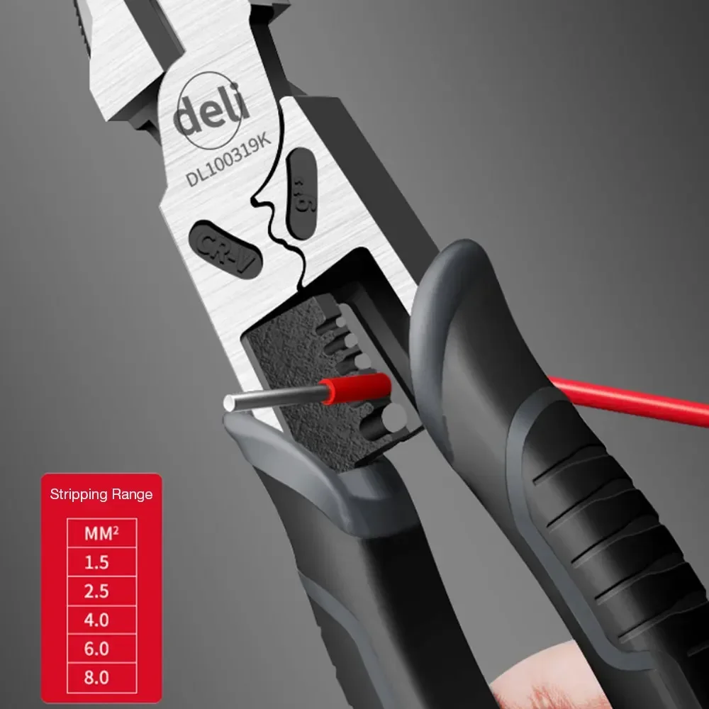 Universal Wire Cutter Crimping Pliers Diagonal Electrician Pliers Needle Nose Pliers Multifunctional Hardware Tools