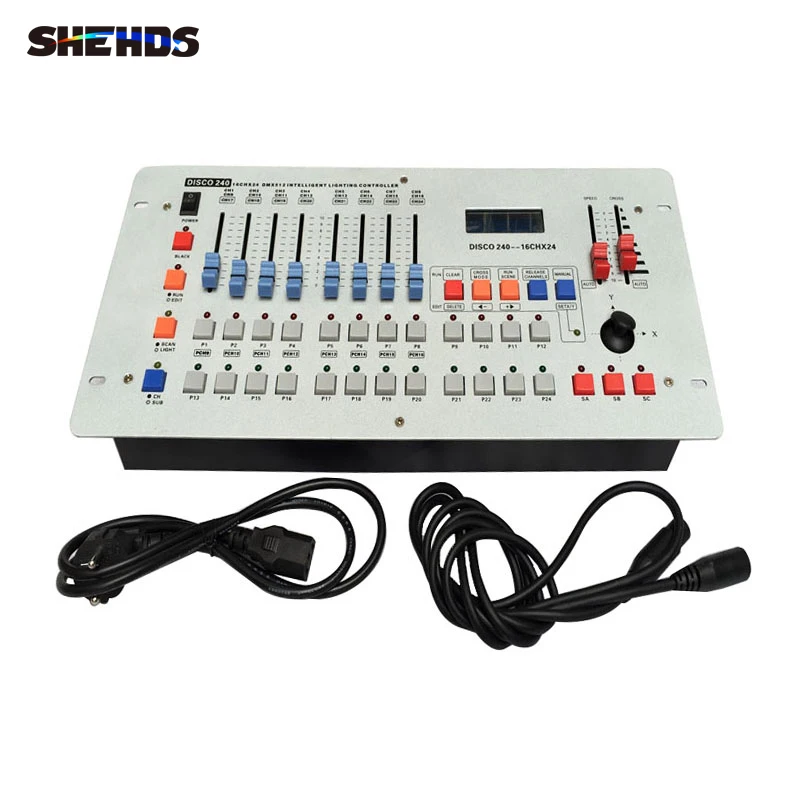 Controller console DMX 1024 per illuminazione scenica DMX 512 Attrezzatura controller DJ Standard internazionale 192/768/Console Pilot 2000