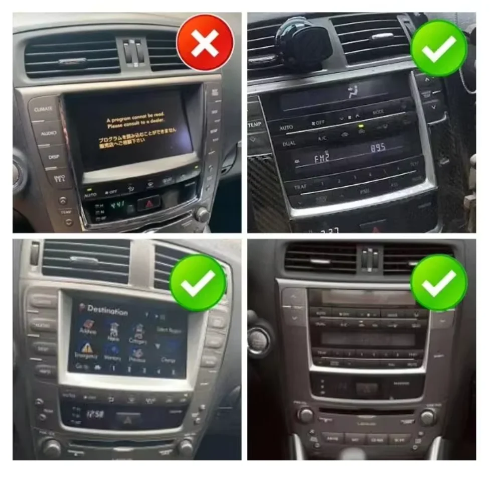 For Lexus IS250 IS300 IS200 IS220 IS350 2005 - 2012 Android 16 Carplay Auto Screen Car Radio Multimedia Player Autoradio Stereo