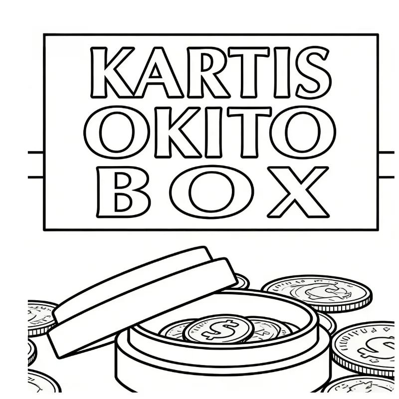 

Коробка Kartis Okito (версия на половину доллара США) Фокусы для фокусников: иллюзии близкого плана, трюки, реквизит для ментализма, магия с монетами (появление/исчезновение)