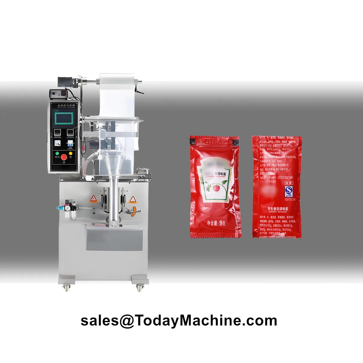 آلة تعبئة وختم الكيس الأوتوماتيكية لحقيبة عينة عصا العسل لمستحضرات التجميل والصلصة والكاتشب #3