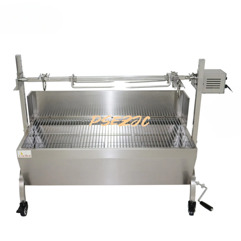 Outdoor Camping Stainless Steel Sturdy and Durable Manual Electric Automatic Barbecue Rack