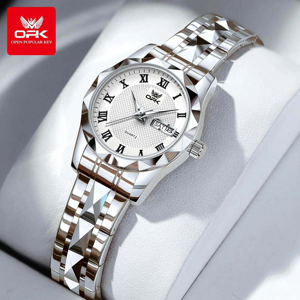 8166 OPK Brand Leisure Versatile Women's Waterproof Quartz Watch