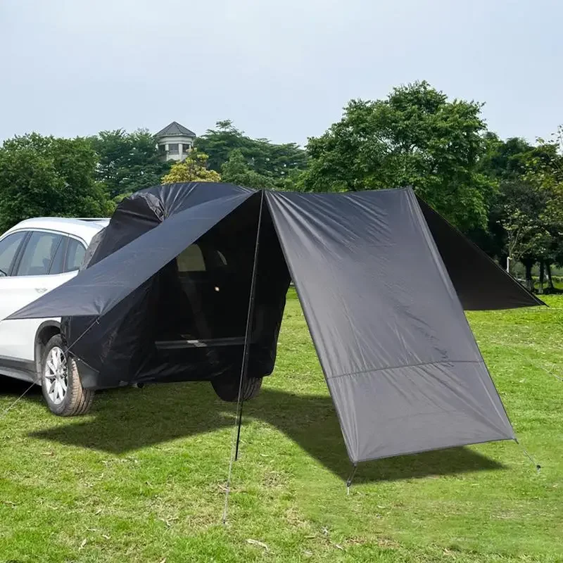 Tailgate Shade Tent for SUV Car, Canopy Tent for Camping, SUV Vehicle Tent, Camping Tents for Outdoor Travel