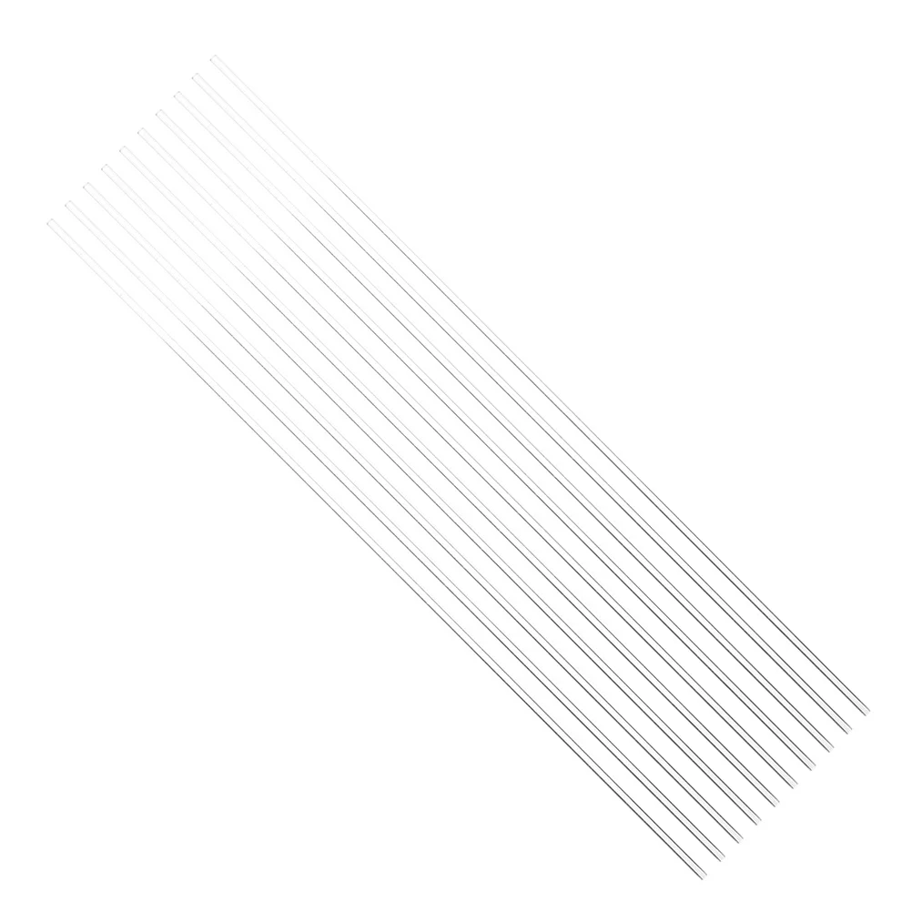 10Pcs Acrylic Plant Stakes Clear Support Garden Tomato Orchid Flower Indoor Outdoor Plants 45cm Stable Vine Climbing Stem Poles