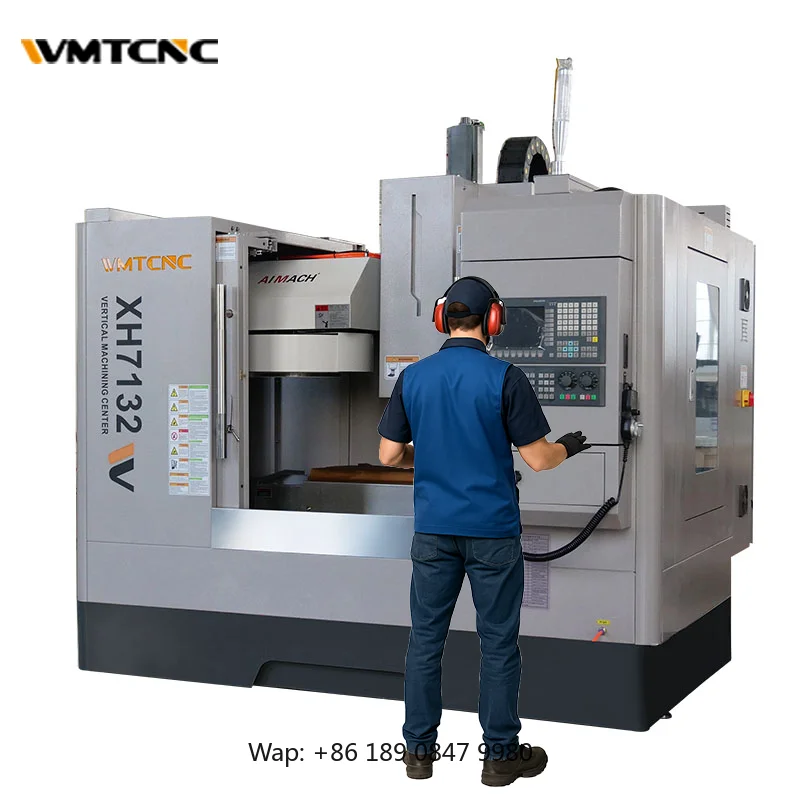 【Hot】Fresadora CNC 3 Aixs XH7132 High Speed Vertical CNC Milling Machine with High RPM for Metalworking for Metal Fabrication