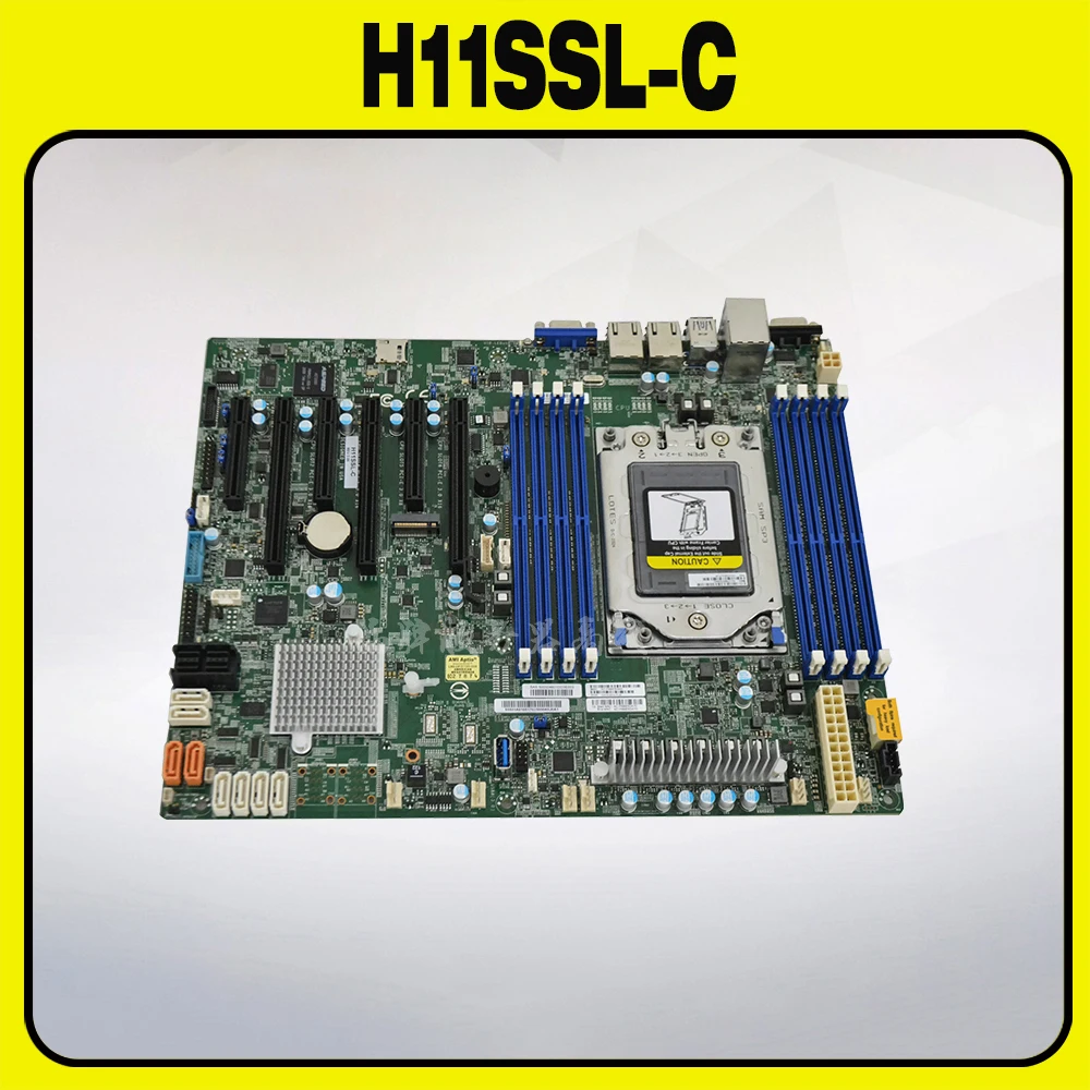 For Supermicro H11SSL-C server motherboard supports AMD EPYC Xiao7001/7002 single 64 core