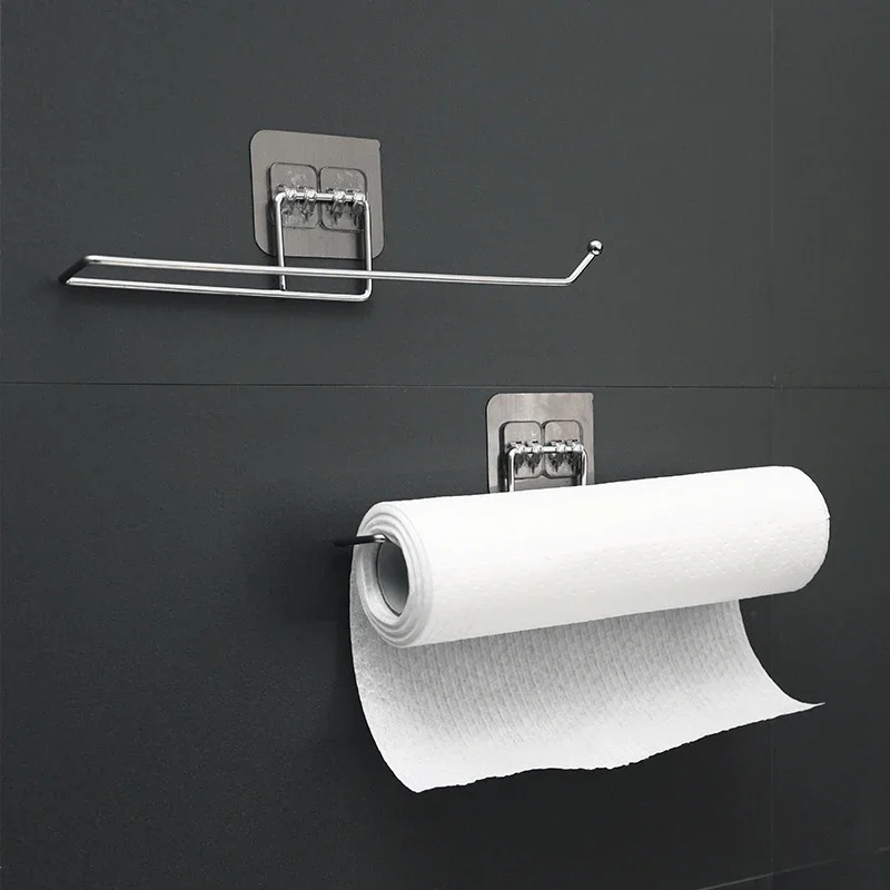 

Holder Paper Toilet Kitchen Tissue Hanging Rack Stand Bathroom Roll Towel Hanger