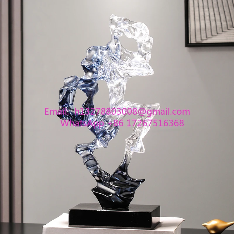 

Times come and go, high-end sense, window art ornaments, light luxury, high-end