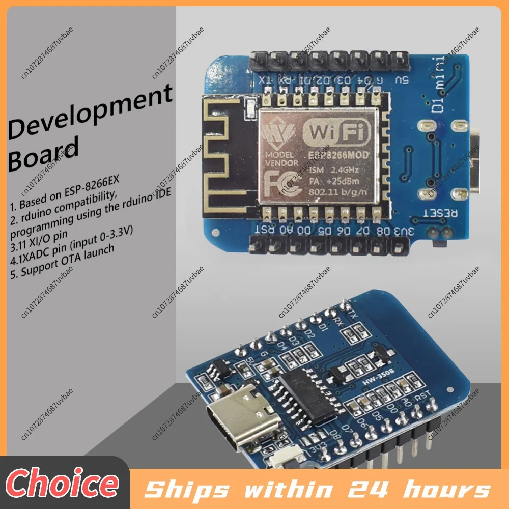 ESP8266 ESP-12F D1 Mini NodeMcu Lua WIFI CH340 Development Board WLAN WiFi Internet Development Board for Arduino
