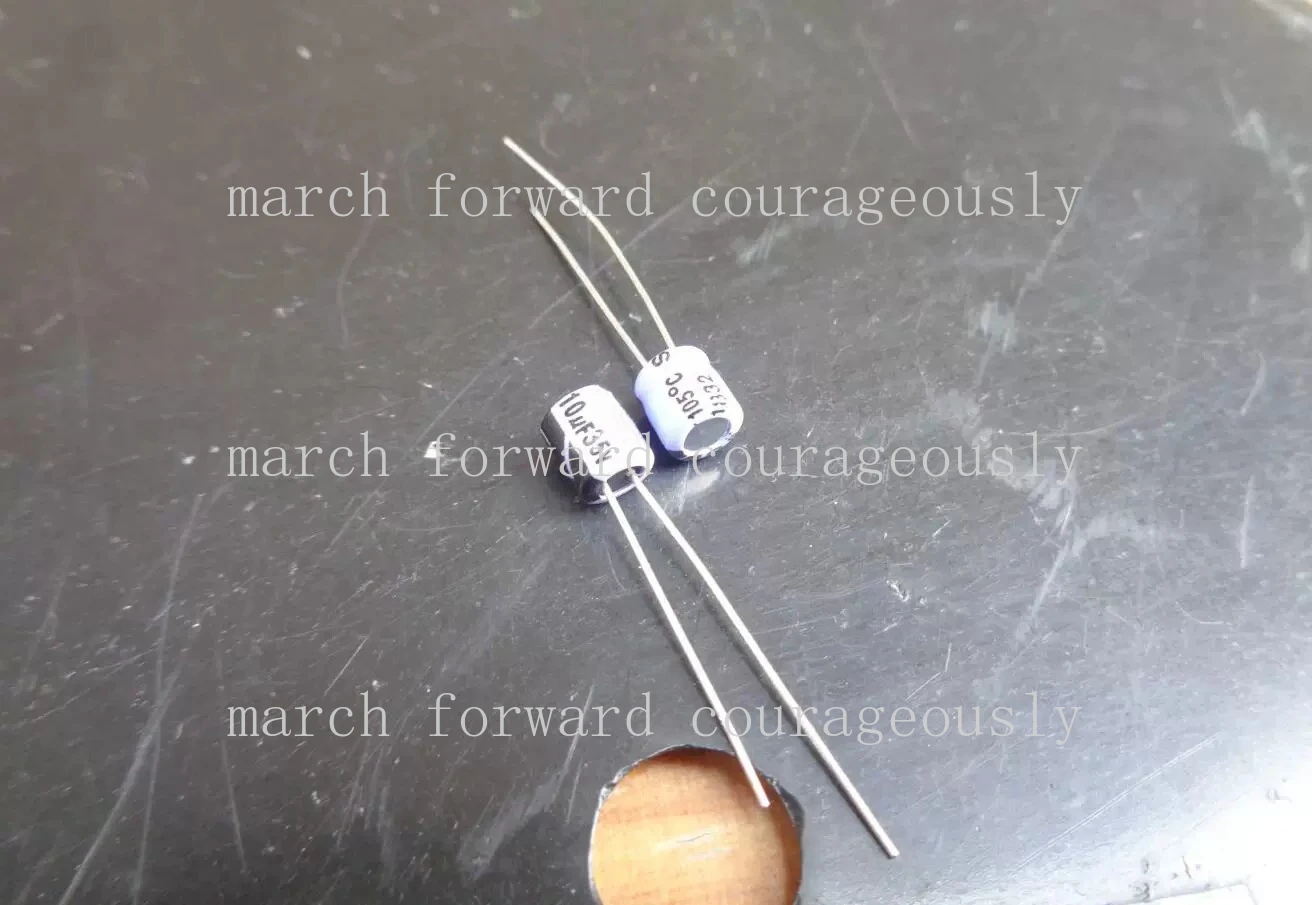 10pcs for CAPXON Fengbin ST Small size 35V 10UF 5x5 105 degrees