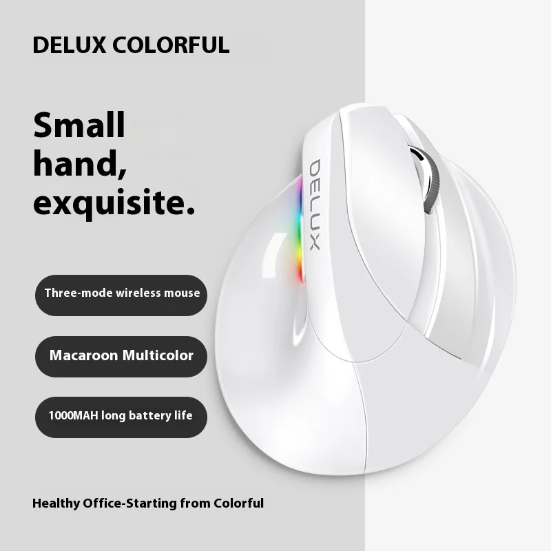 Silent Wireless Bluetooth Charging Vertical Ergonomic Dual-Mode Usb Office Mouse Christmas Gift Comfortable To Avoid Diseases