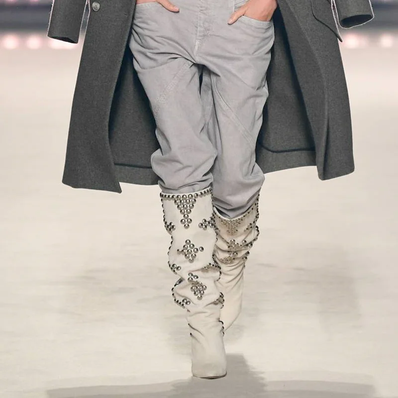 Black Suede High He… - image