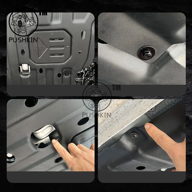 Per Geely Galaxy Starship 7 EM-i Geely Starray EM-i protezione sottomodo protezione telaio a copertura totale per batteria e serbatoio carburante