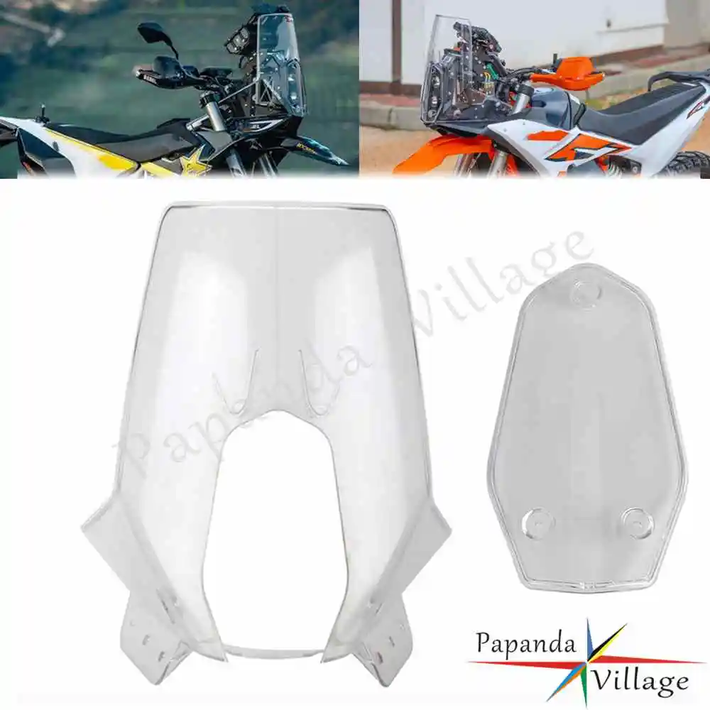 Rally Tower Motorcycle Windshield Fairing Light Cover For 450 RALLY REPLICA 701 BAJA 690 ENDURO 790 890 ADVENTURE-R EXC FE BAJA
