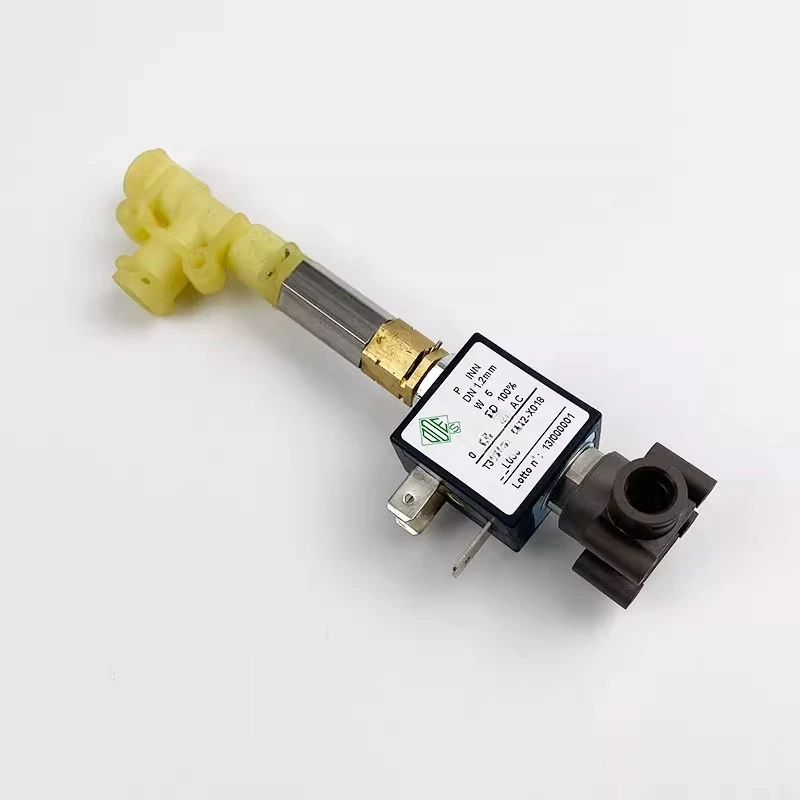 

For Huijia WPM semi-automatic coffee machine 310/320/330 extraction hot water solenoid valve assembly three-way