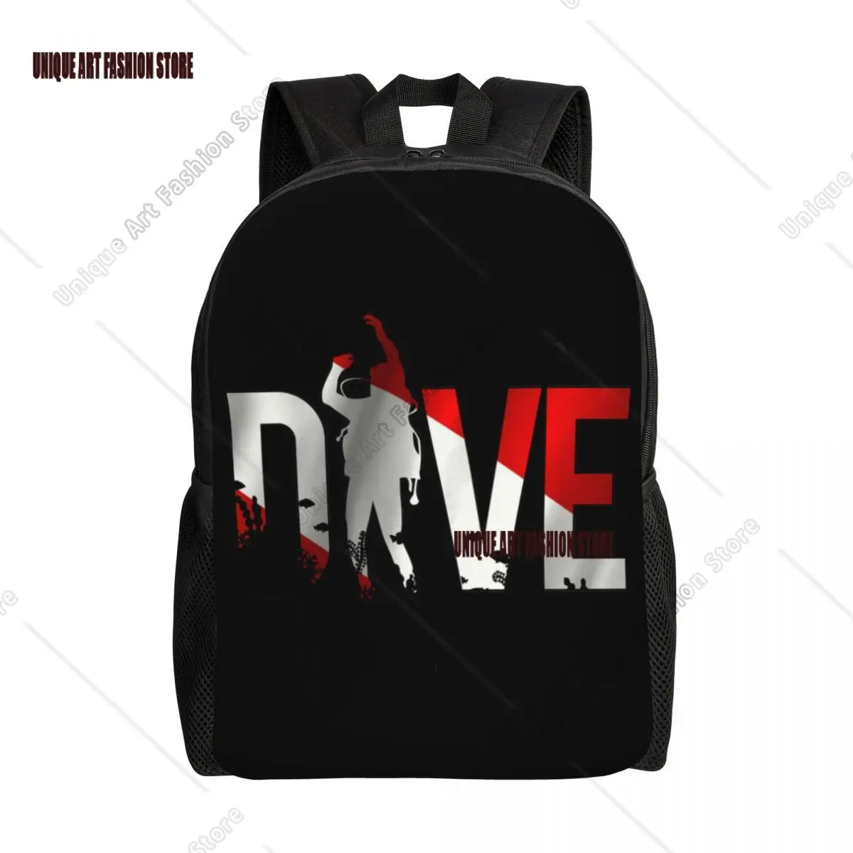 

Спортивный дорожный рюкзак для подводного плавания и подводного плавания, школьный рюкзак для ноутбука, сумка для книг DIVE, подводной дайвер, студенческий рюкзак, сумки