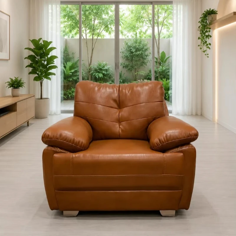 Eco-friendly fabric square leisure seat configuration is suitable for hotels and living rooms