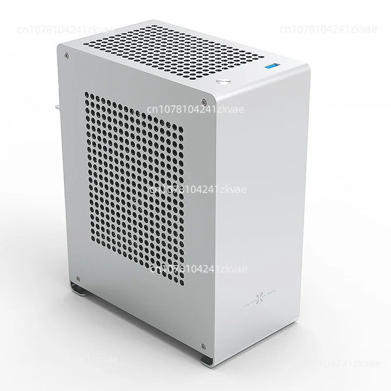 

2022new premium A1p all aluminum chassis, simple A4 ITX mini small chassis unique 1u power portable backpack host