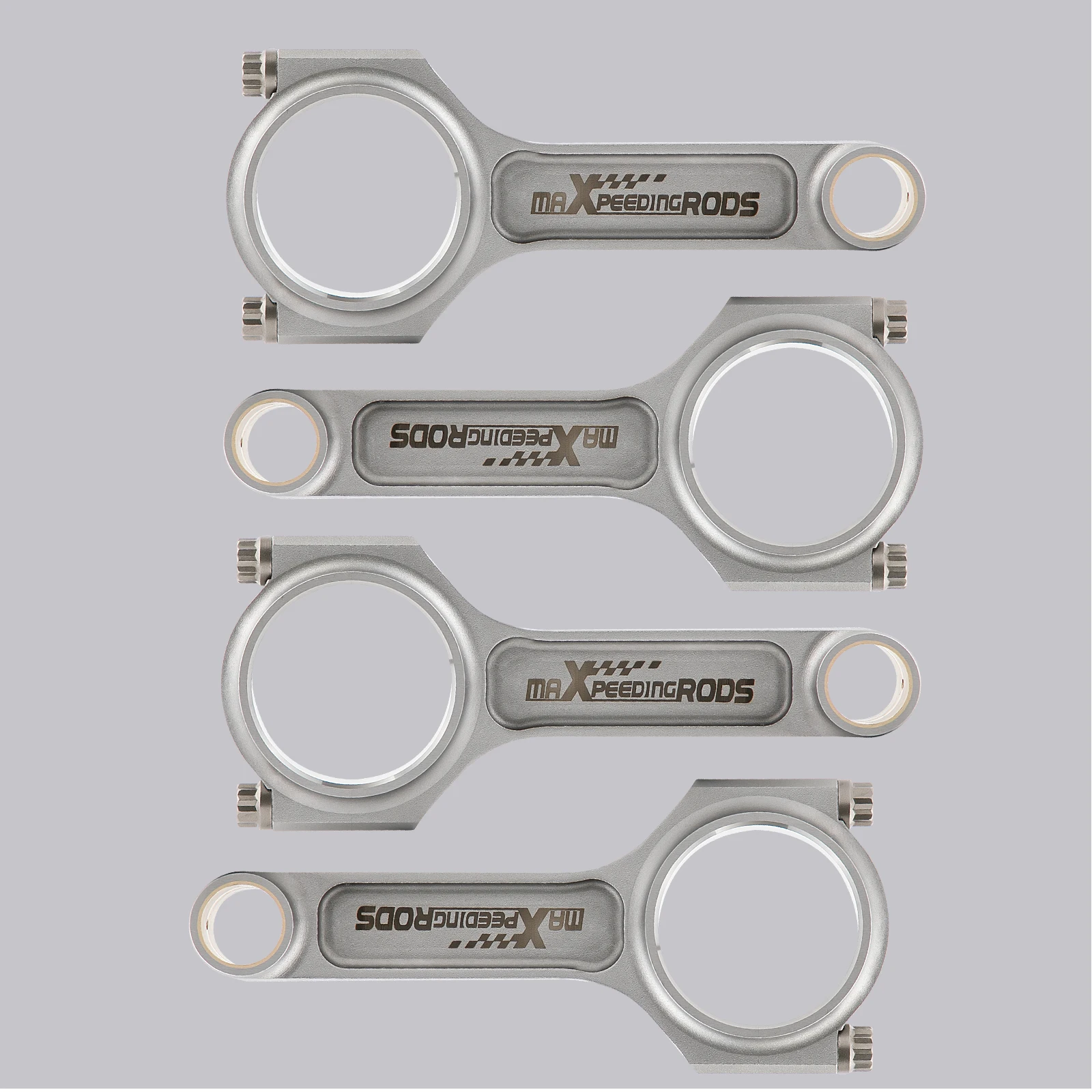 I Beam Connecting Rods ARP Bolt For Subaru Impreza WRX STI EJ20 EJ22 EJ25 Engine 4340 EN24  I-Beam Bolts  2006-2014 130.5mm