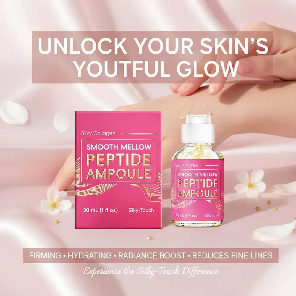 Silk Peptide Intensive Lifting Ampoule Serum For Face With Collagen & Peptide Complex Hydrate and Moisturize Skin Tightening