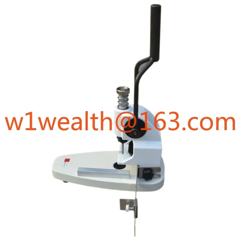 QY-T30 single hole manual punching machine, fabric, fabric, tag puncher, recipe