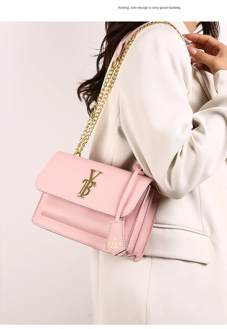

‌2025 New Women's Chain Crossbody Bag Crossbody/Shoulder Small Square Phone Bag with Large Capacity, Premium Slim Wallet
