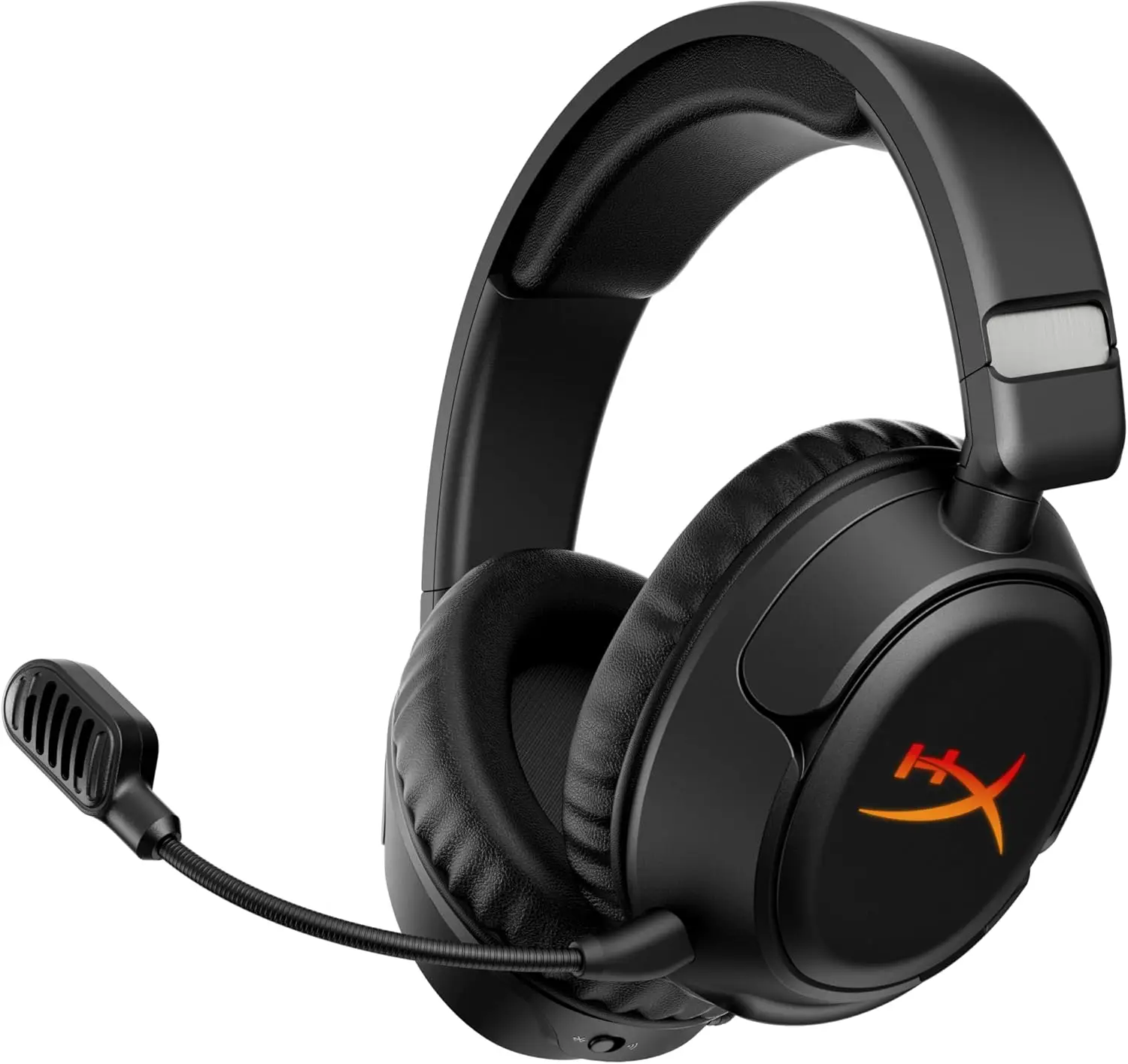 

Wireless Gaming Headset with RGB Lighting, 100-Hour Battery, Bluetooth & Multi-Platform - Black
