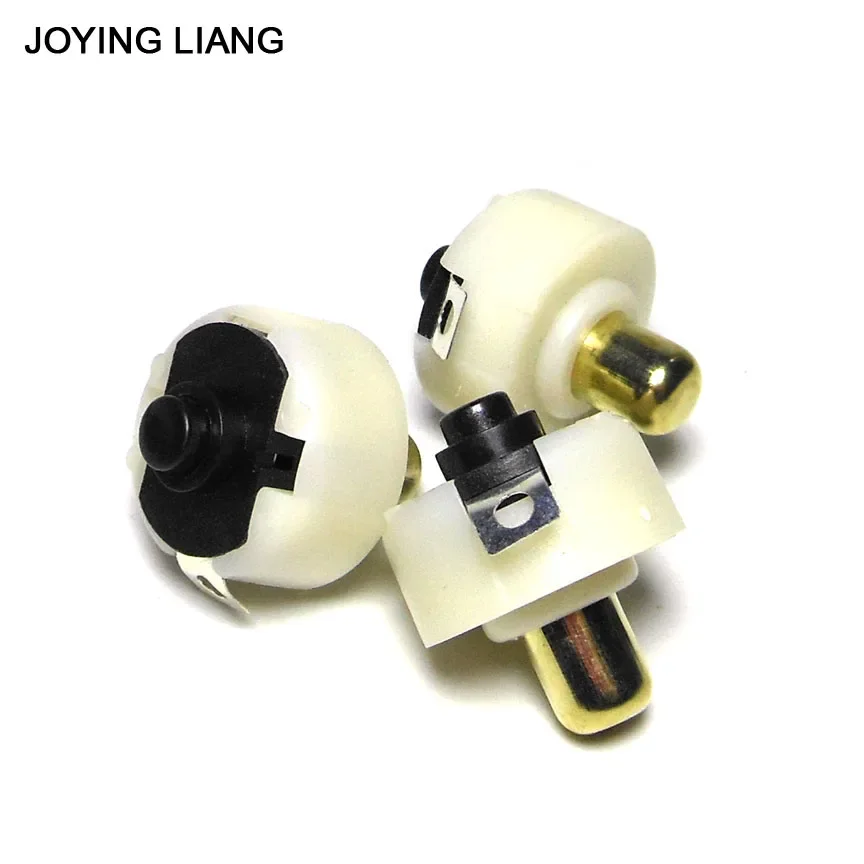 3pcs/lot C8 Flashlight Switch Strong Light Electric Torch Tail Switch 20mm * 10mm White Round Switches T6 Q5 Also Can Use