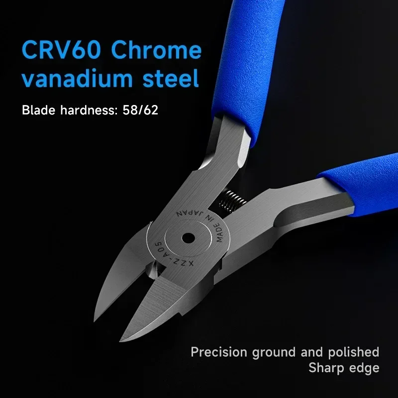 كماشة فولاذ XZZ-Vanadium ، A05 ، فوهة فولاذية ، درجة صناعية ، إلكترونيات ، أسلاك ، بلاستيك ، قواطع صغيرة ، أداة سكين