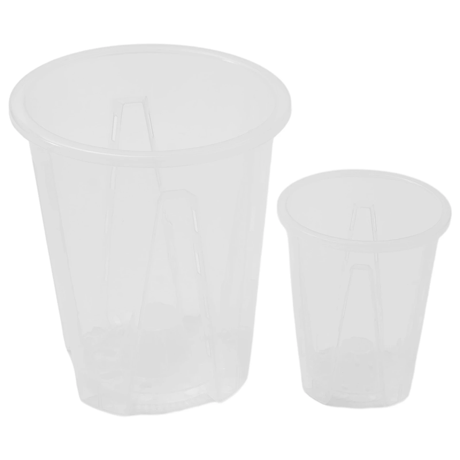 Flower Pot Plastic Flower Pot Flower Pot Control Transparent Pot Flower Pot Mesh Pot Root Orchid Planting Pot Plastic