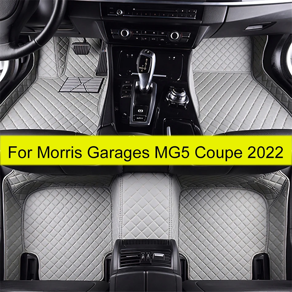 Car Floor Mats For Morris Garages MG5 Coupe 2022 Custom Auto Foot Pads Automobile Carpet Cover Interior Accessories