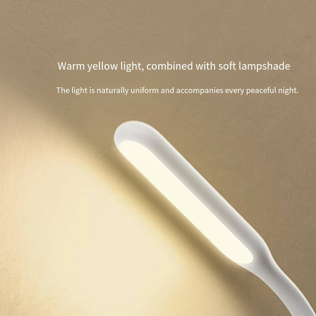 Xiaomi Mijia Youpin Zmi Usb Draagbare Led Licht Met Schakelaar 5 Niveaus Helderheid Usb Voor Power Bank Laptop Notebook