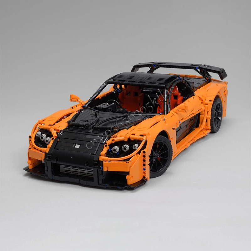 842 PCS Hot Selling MOC Customize Black Batmobile Supercar Model Building Blocks Speed Vehicle Bricks Diy Toys Kids Adult Gifts