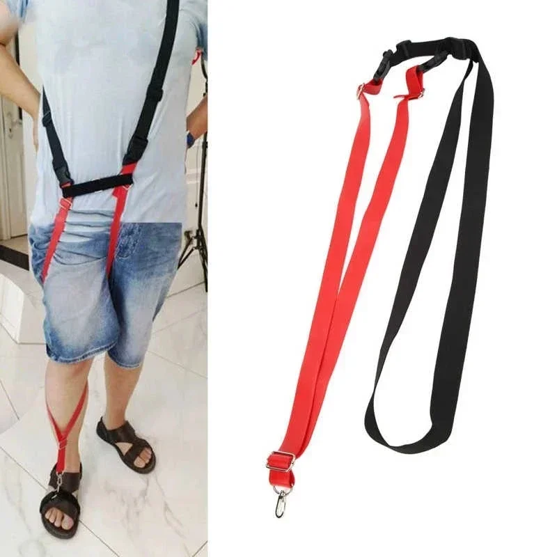 Foot Droop Inversion Correction Belt Walking Adjustable Leg High Elasticity Straighten Strap Adults Legs Posture Corrector