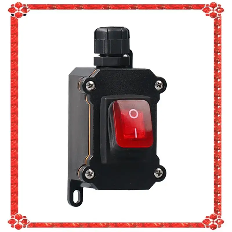 

24-часовая доставка IP68 Водонепроницаемый кулисный переключатель для лодки 30A 220 В Водонепроницаемый переключатель со светодиодной подсветкой Кнопка включения/выключения