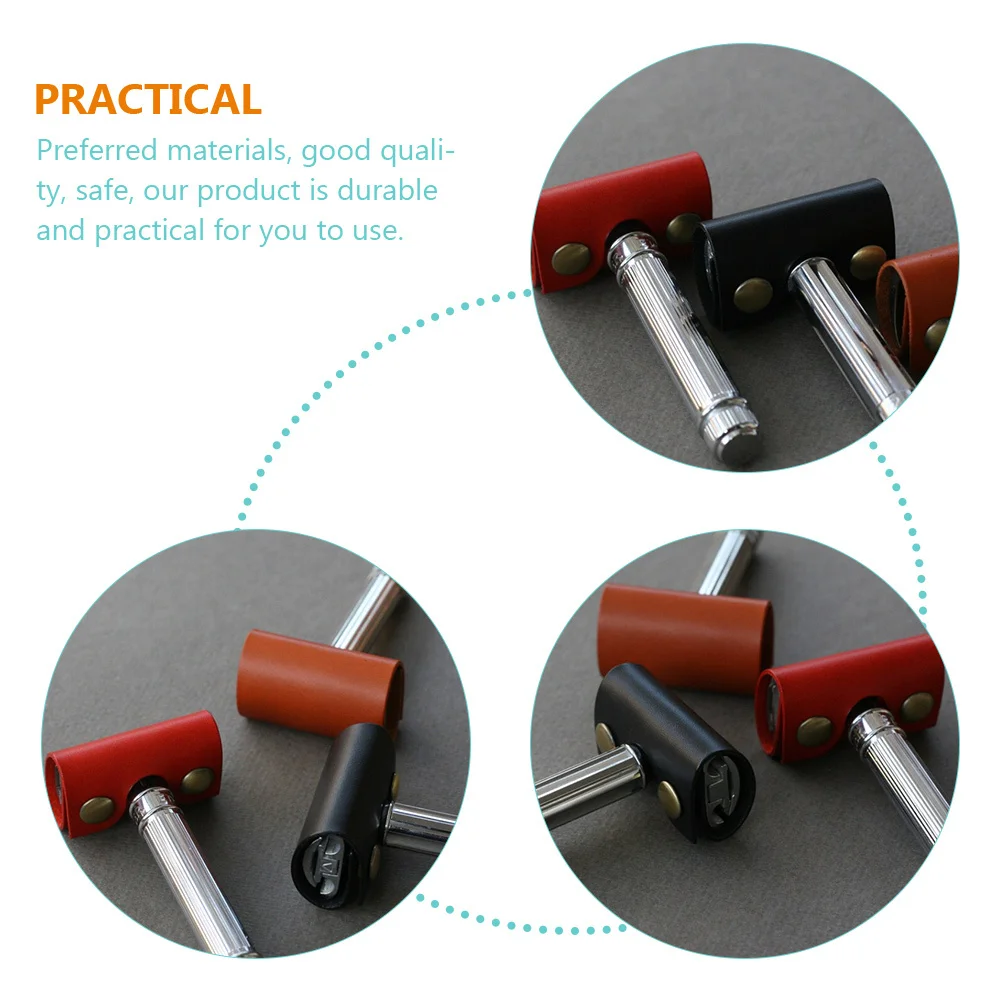 

2Pcs Manual Shaver Head Protective Covers Razor Sleeve Protective Case Space Saving Shaver Storage Accessories