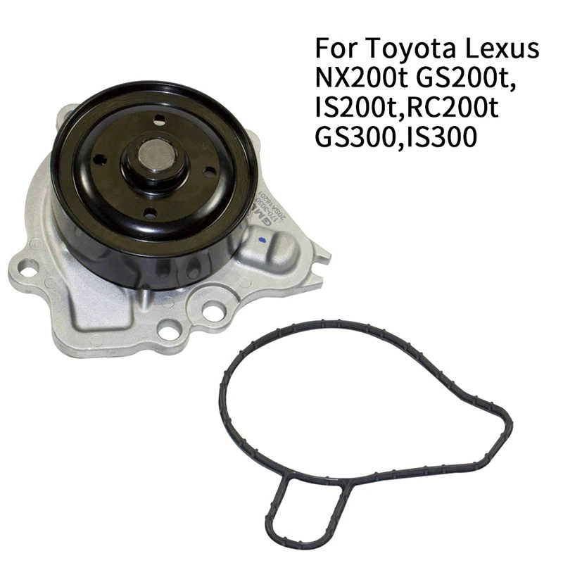 Engine Water Pump 16100-39595 1610039595 For Toyota Lexus NX200T GS200T, IS200T, RC200T GS300, IS300 Accessories