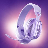 Picun G1 Wireless Gaming Headphone, 2.4 GHz Wireless Connection, Detachable Microphone, 3D Spatial Dynamic Speaker