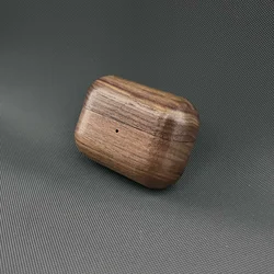 Walnut Case for Huawei FreeBuds Pro 3 Pro 4 Headset Protective Cover Solid Wood Headphone Shell Wooden Earphone Box Bag