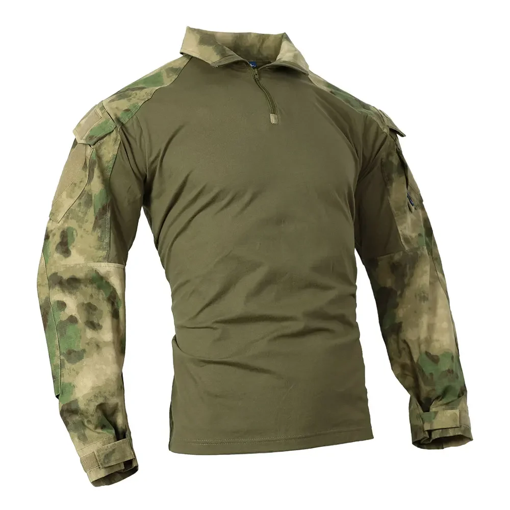 Emersongear E3 Taktisches Hemd Jagd Airsoft Oberteil Kleidung Gen3 Tarnmuster Kampfhemd Abenteuer Outdoor Herren – Detail 5