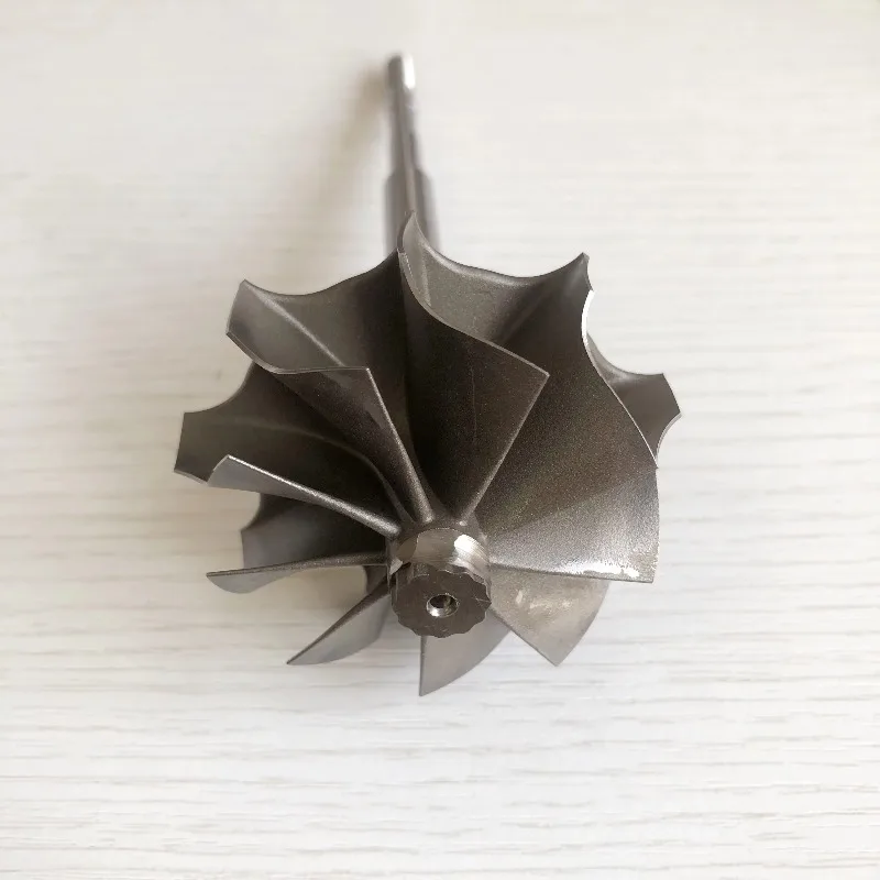 K26 54.55x64.4mm 9 Blades 145.5mm Shaft Length  Turbine Shaft&wheel