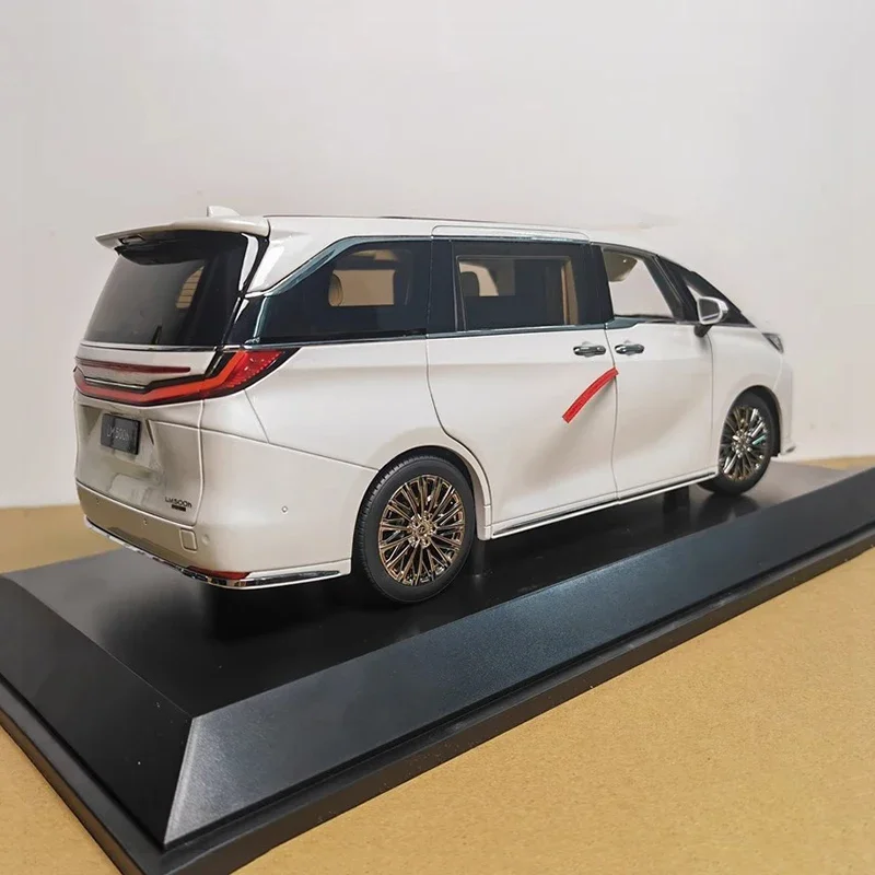 دييكاست 1:18 مقياس لكزس LM500h MPV سبيكة محاكاة سيارة لعبة مجسمة جمع تحصيل
