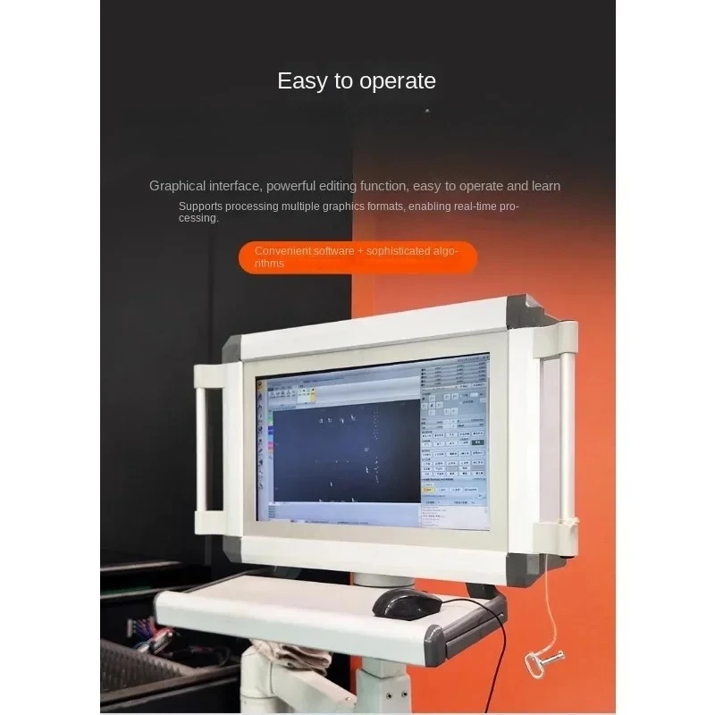 

W Большой станок для лазерной резки волокна с двойной платформой, промышленная резка углеродистой стали, меди, алюминия