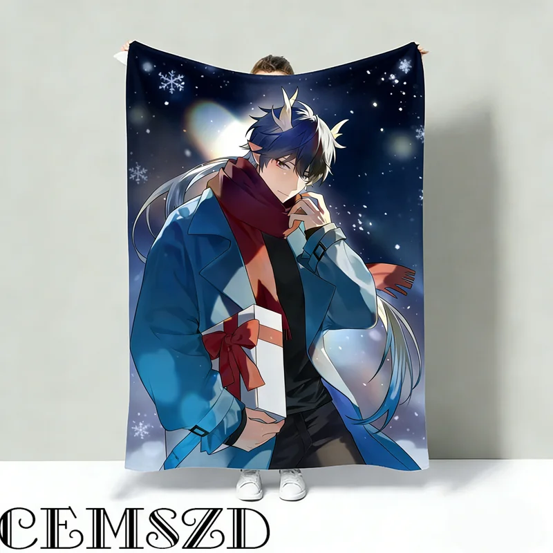 

DanHeng Blanket Game Honkai Star Rail 100*150CM Cosplay Air-Conditioned Blanket Anime & Cartoon Accessories Props Halloween Gift