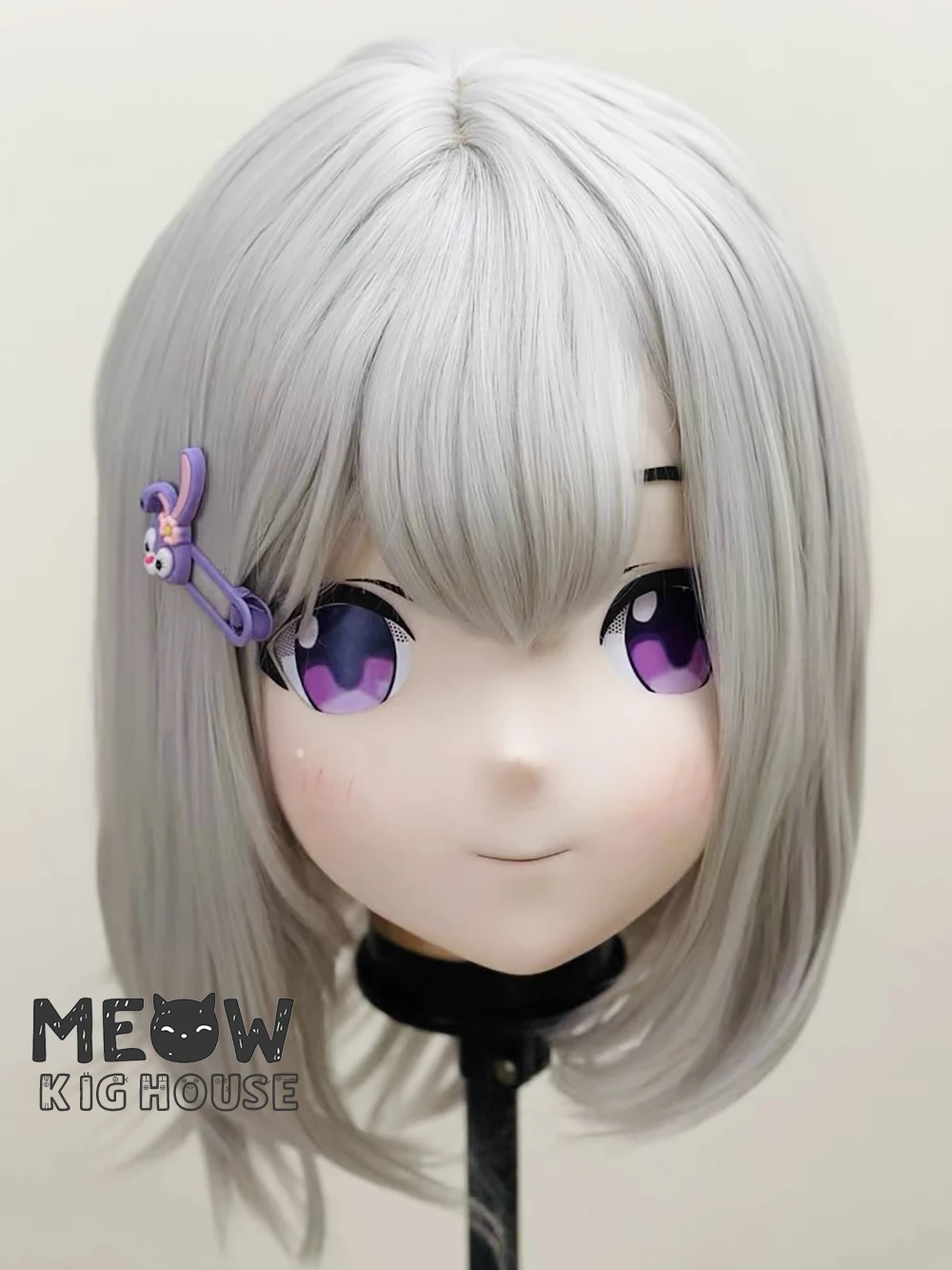 

(STK026) Stock PLA Material Full Head Lockable Crossdress Male to Female Japanese Cartoon Anime Game Character Kigurumi Mask