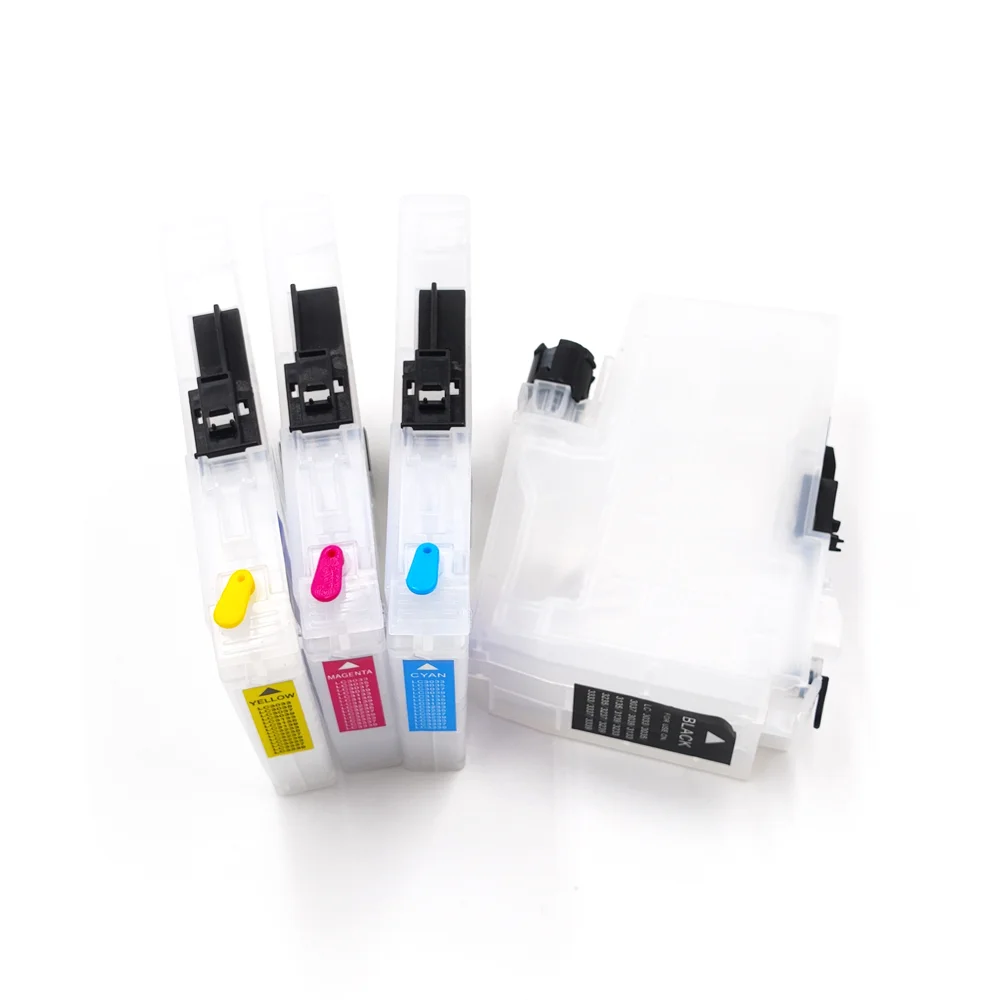 

Японский пустой сменный картридж LC414 с одноразовым чипом для принтеров Brother DCP-J1200N DCP-J1200