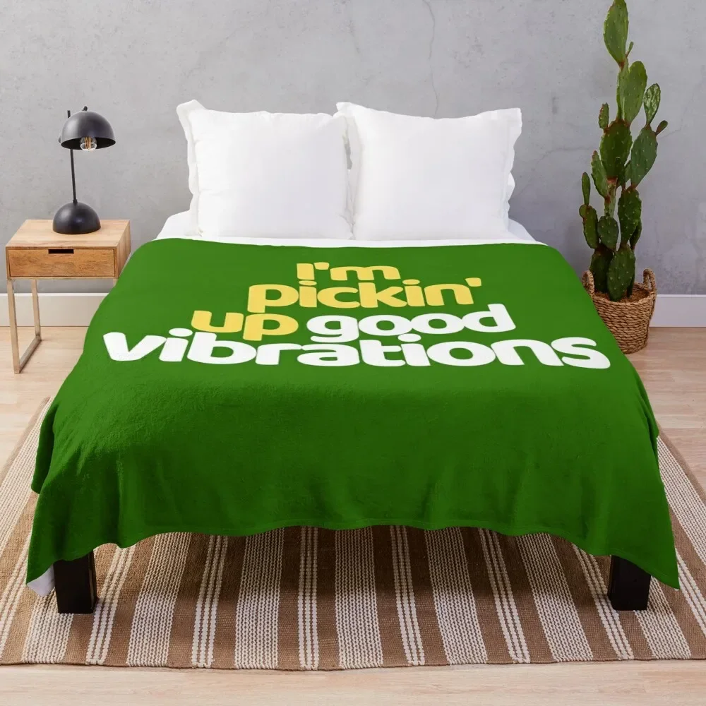 

The Beach Boys - Good Vibrations Throw Blanket Thermals For Travel Heavy Sofa Throw Blankets