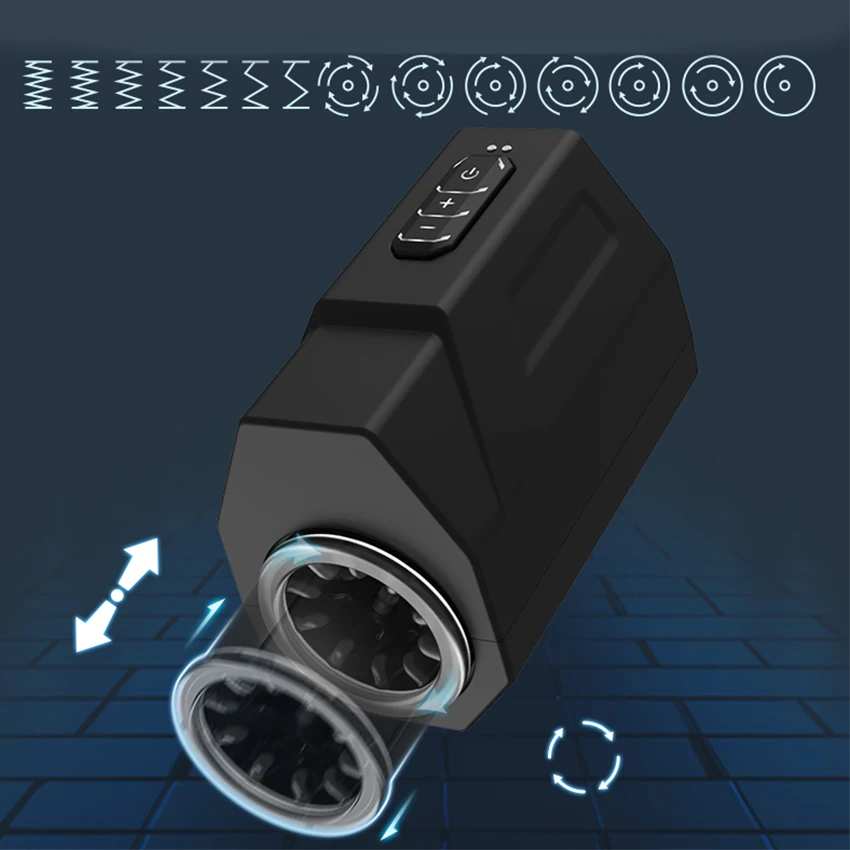 التلقائي ذكر الاستمناء كأس الجنس لعب للرجال الجة الدورية من خلال فتح القضيب هزاز منتجات الكبار أدوات الاستمناء